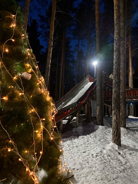 Развлечения на базе в зимний период